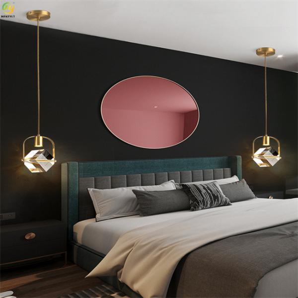 Iron Electroplating Crystal Home Art Baking Paint Gold LED Nordic Pendant Light