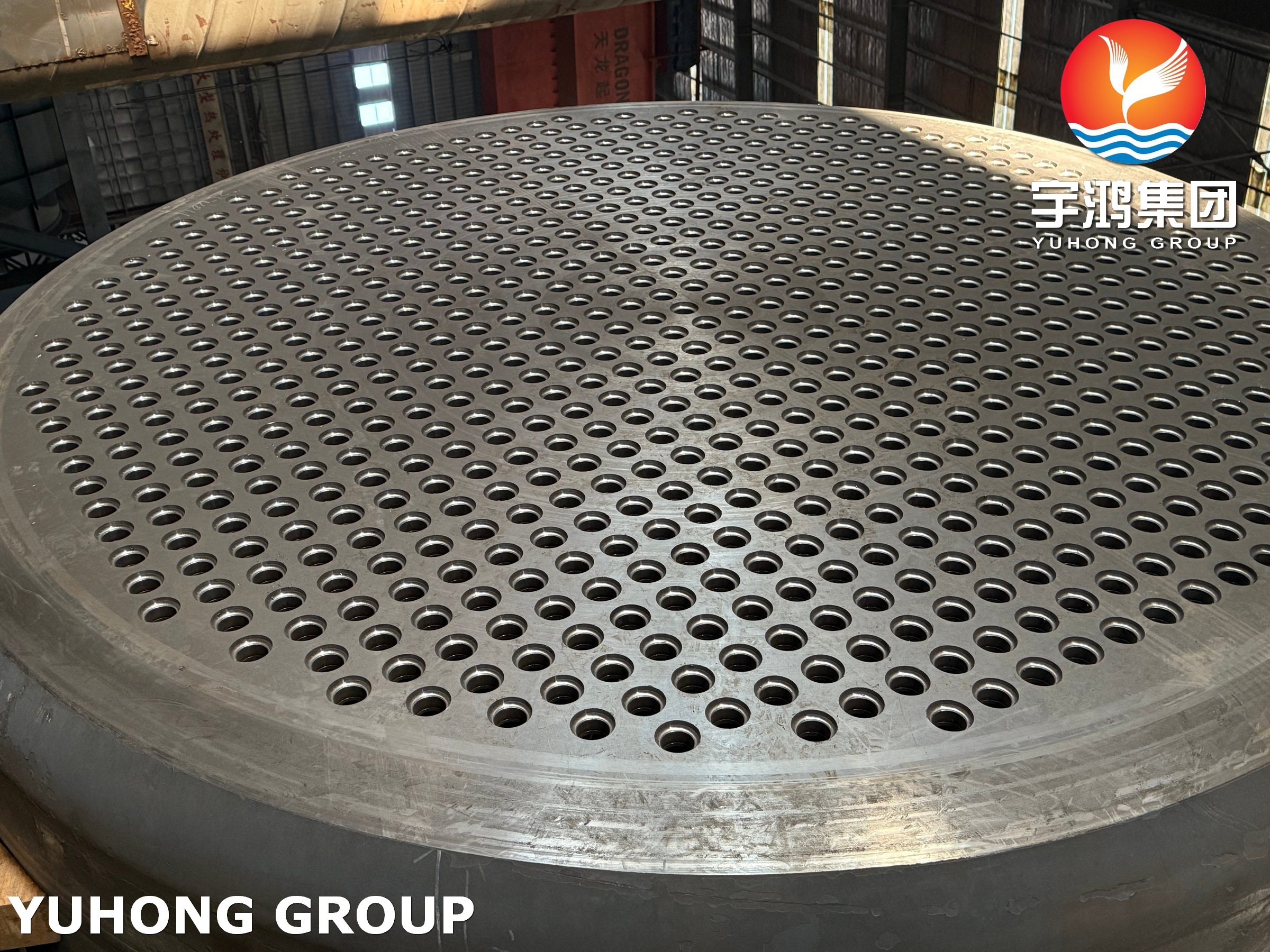 ASTM/ASME A/SA 182 F316Ti Corrosion Resistant High-Temperature Stationary Tubesheet for Heat Exchangers