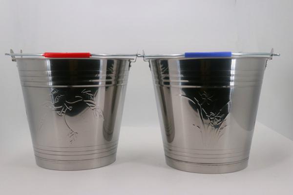 Household 10-20Litre Stainless Steel Pail , Custom Stainless Steel Ice Bucket ,stainless steel bucket hot sell in Africa