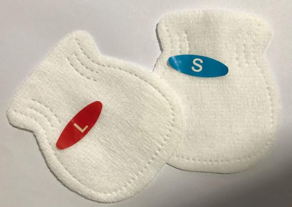 S L Size Unique Style Baby Care Products For Newborn Fabric Elastic Gloves