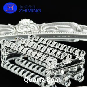 Custom Design Quartz Boats for Semiconductor Processing