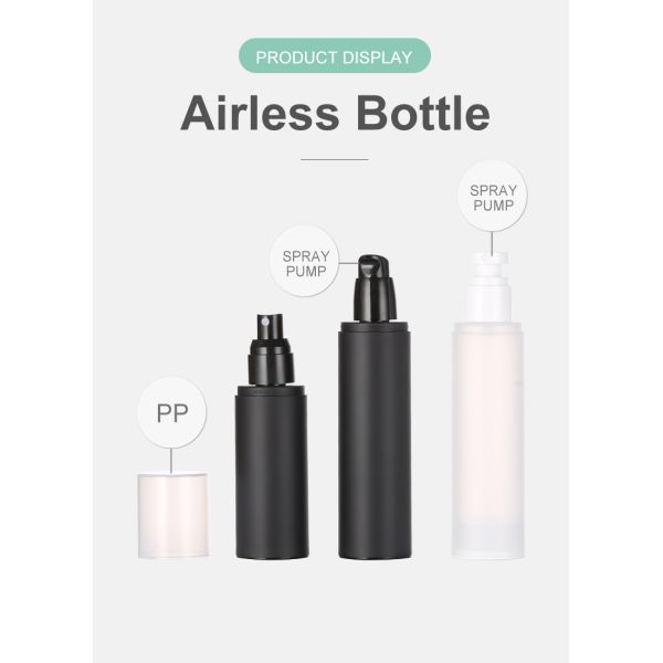 Wholesale 120ml Matte PP Plastic Mist Spray Bottle with Cap with Brush for Face Cream Lotion Skin Care Serum