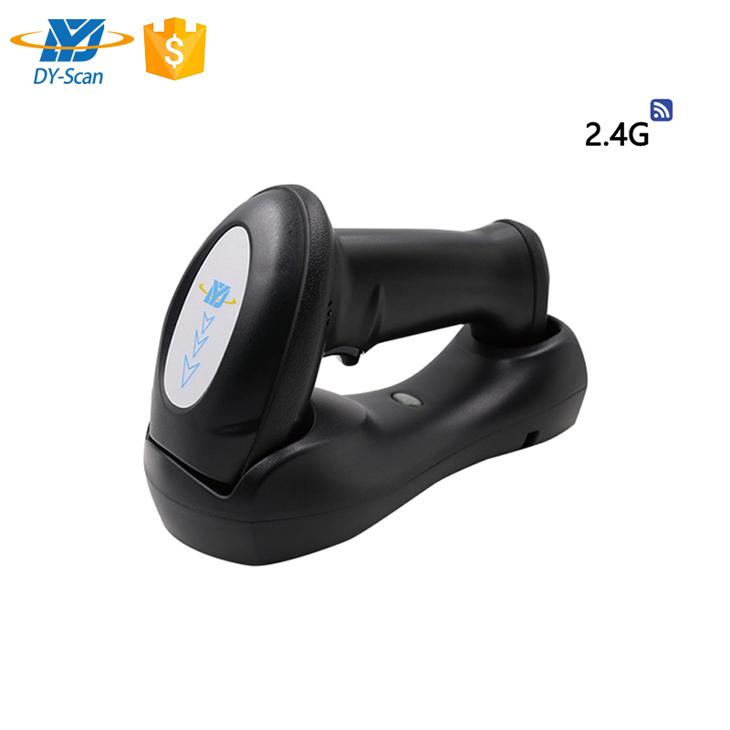 1D беспроводный сканер штрих-кодов с зарядным доком 2.4G Barcode Reader DS5200G