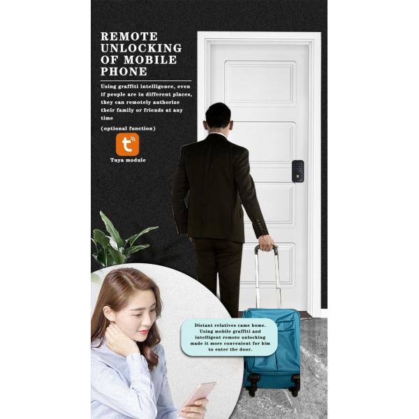 Secure Your Door with Battery-Powered Digital Smart Lock and TTlock Tuya WiFi App