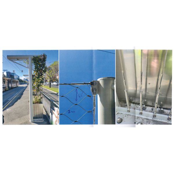 Flexible Stainless Steel Wire Rope Cable Mesh Stainless Steel Cable Mesh Zoo Mesh