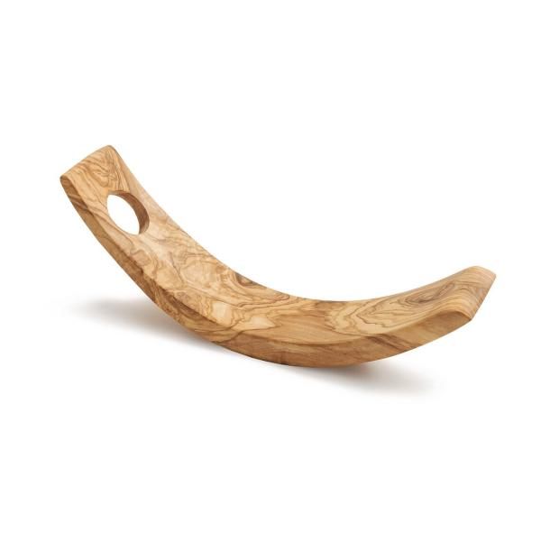 Custom Size and Color Service for Stamping Printing Handling Olive Wood Bottle Holder