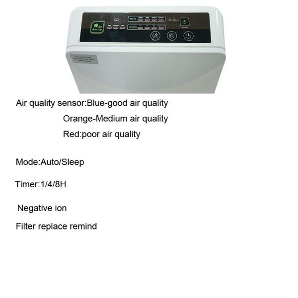 Office Hepa H10 210m3/H 4h Whole Room Air Purifier