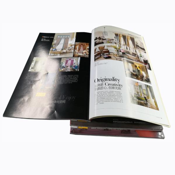 Film Lamination Magazine Printing Services Pur Perfect Case Bound Paperback Children Activity Book Printing