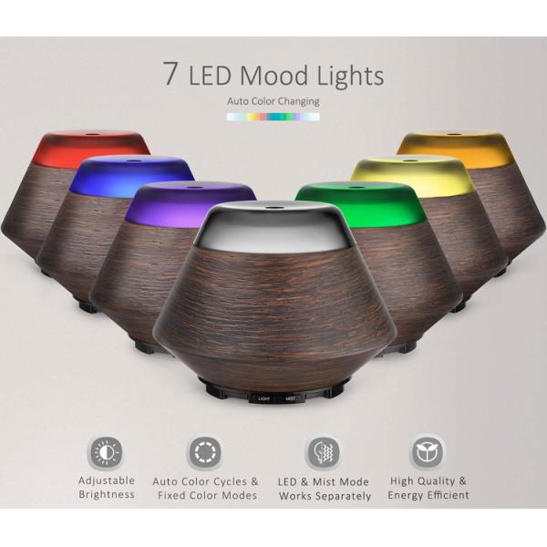 Waterless Auto Off 200ml Wood Grain Aromatherapy Diffuser