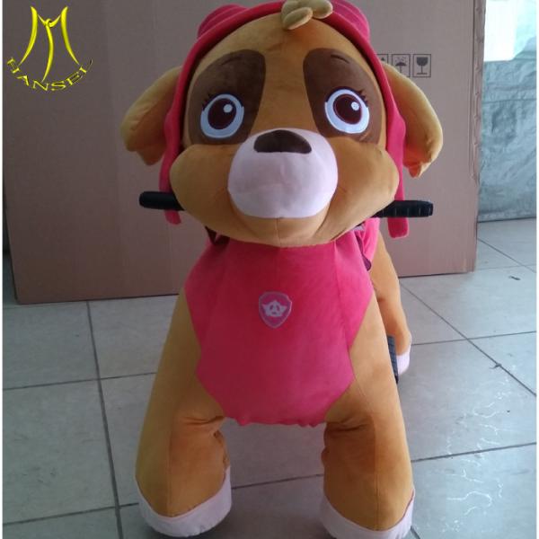 Hansel electric children animal moto bike plush electric walking horse toy for mall