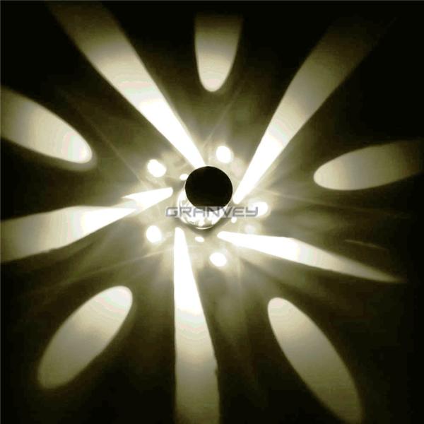 Indoor Decorative LED Wall Sconces 3W Aluminum Material Mini Size Round Shape