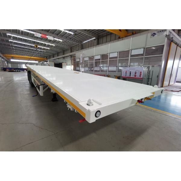 150 т тяжелый механический полуприцеп с плоской подвеской для транспортировки ко