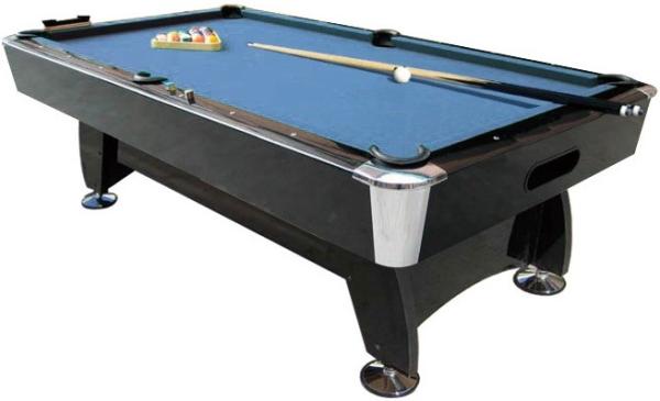 Deluxe 8FT Billiard Table For Adult , Modern Pool Table With Automatic Ball Return