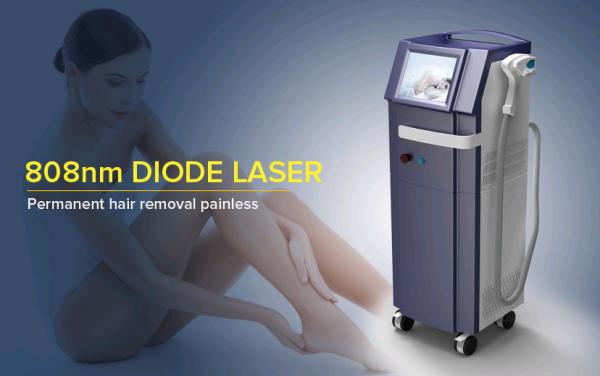 Painless 808nm Diode Laser equipment for permanent hair removal