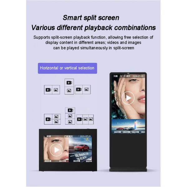 Wholesale 32inch Portable Outdoor Waterproof High Brightness Lcd Display Digital Signage Advertising Display