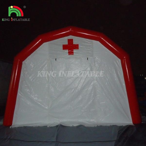 Tenda inflável da Cruz Vermelha Tenda inflável médica Tenda inflável de resgate Tenda inflável para alívio