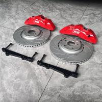 Kit de pinça de freio de carro Audi A5 Upgrade 6 Big Pot cor vermelha monobloco calper