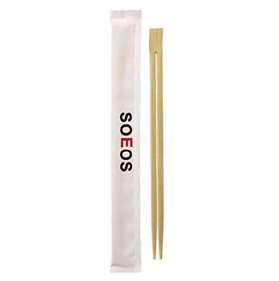Disposable Chopsticks Sleeve for Caterers Canteens Korean Logo Bamboo Twins Sushi Bag