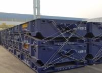 reboques do recipiente do leito de 50 ft/reboque do rolo Mafi do Gooseneck com capacidade 70T