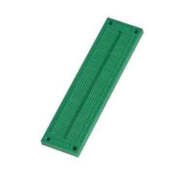 700 Laço-pontos de placa de circuito verde de Solderless, placa de circuito impresso universal da criação de protótipos