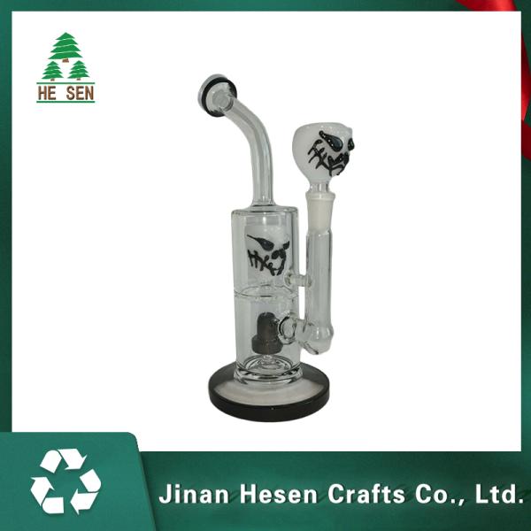Hesen 10.5 inch 460g Borosilicate Glass Water Bongs