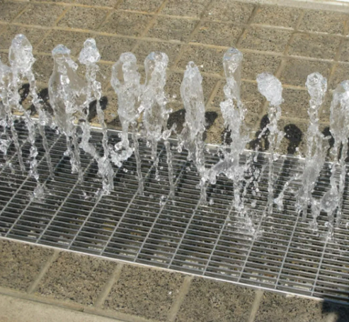 Hot Dip Galvanized Steel Grating Drain Cover with Ventilation Lighting and Heat Dissipation Properties