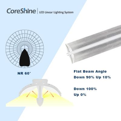 120watt 8 Foot LED Light Fixture , 150lm/W Indirect Wall Lighting