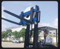 Instalação de empilhadeira para empilhadeiras de paletes rotador hidráulico rotação de 360 graus rotadores de pinças equipamento de manuseio de materiais
