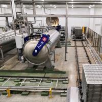 Stérilisation de l'eau de circulation Stérilisation de l'eau de circulation Stérilisation de la pasteurisation Retort porte unique personnalisé