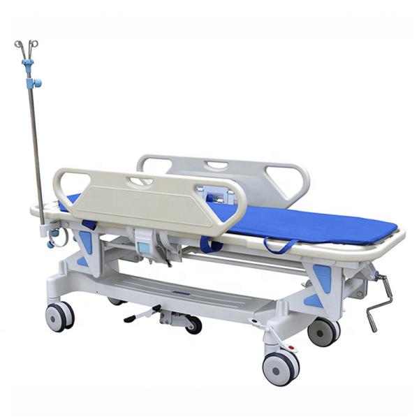 Patient transportation stretcher trolley with height adjustable good price medical equipment