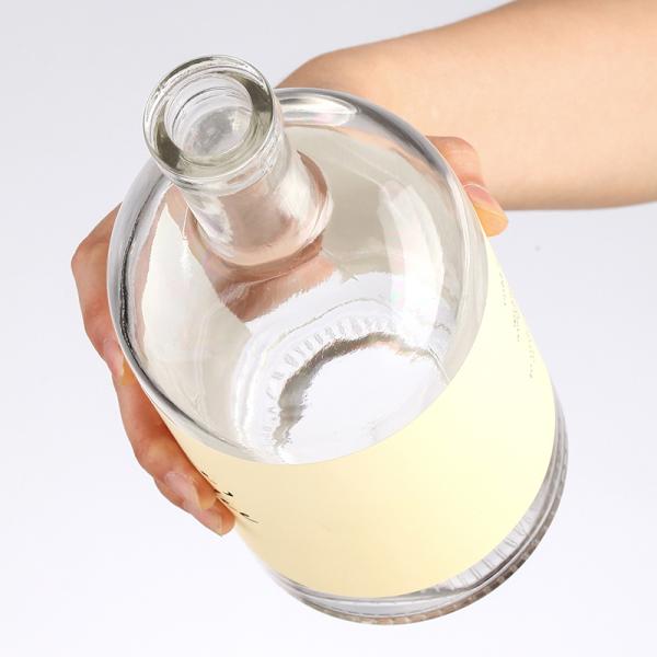 500ml 700ml 1000ml Empty Glass Bottles for Liquor/Vodka/Brandy/Whiskey/Wine Hot Stamping
