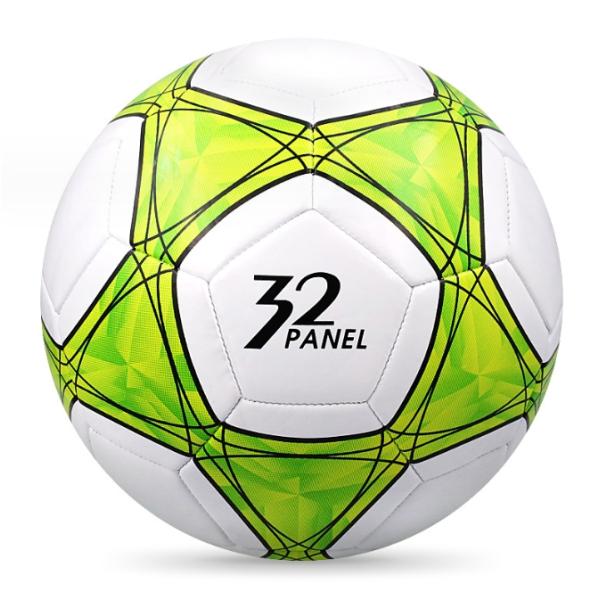 Custom Logo PVC Machine Sewn Training Soccer Ball Size 5 Official Football with Design