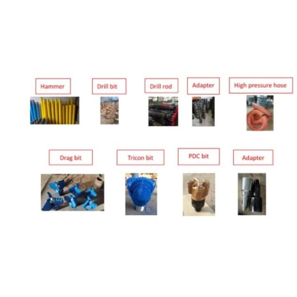 ST 260 Grands chevaux géotechnique profondeur rampante montée en perceuse de forage haute efficacité