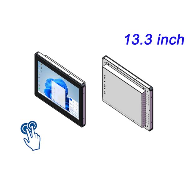 13.3 Inch Open Frame Waterproof High Brightness Marine  Outdoor Full Hd Industrial TouchScreen PC