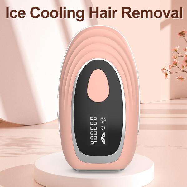 Удаление волос IPL с системой охлаждения льда, постоянное удаление волос модернизировало до 400 000 вспышек прибор для женщин и людей