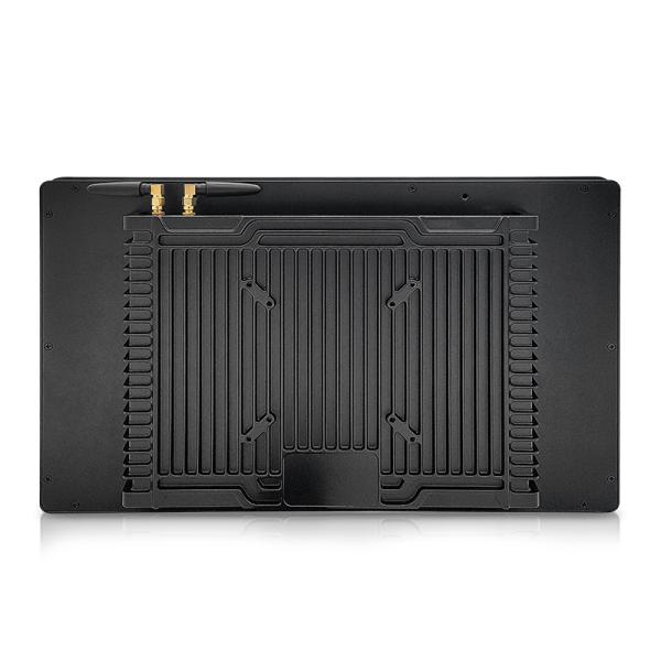 27 pouces d'aluminium industriel tout en un ordinateur panneau embarqué monté écran tactile PC avec Tiger Lake/Alder Lake/Raptor Lake