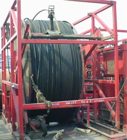 Coiled Tubing Unit Low Temperature Tubing Working Ree Coiled Tubing Drum
