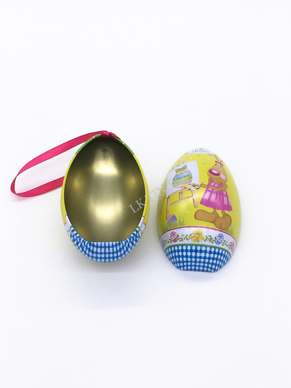 Customized Color Embossed Oval Tin Box Soap Packaging With Pvc / PET Window