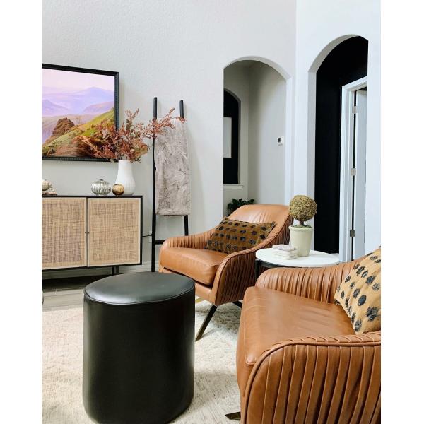 ODM Modern Swivel Chair Metal Base For Office Leisure Living Room