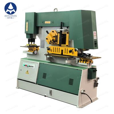 Multifunctional Q35Y-20 Ironworker Machine Hydraulic Punching Shearing Notching Bending Machine