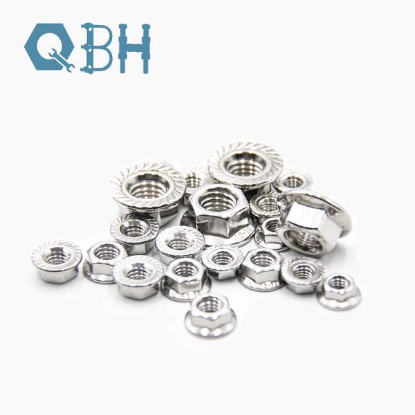 Galvanized 304 Stainless Steel Flange Nuts M3 - M90