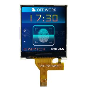 1.44 Inch TFT LCD Module 128x128 Resolution 12 0'clock IC ST7735