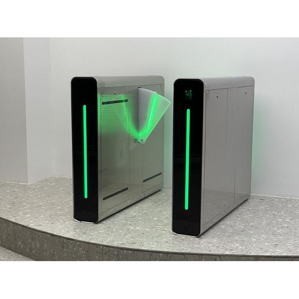 Tourniquet de barrière d'aileron de contrôle d'accès de DC24V avec la reconnaissance des visages