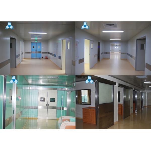Автоматический воздушный фильтр больницы, двойные раздвижные двери больницы лист для двери больницы ИКУ