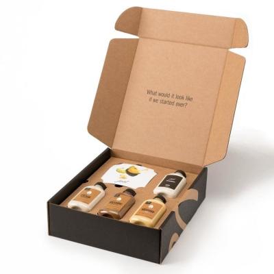 Foldable Subscription Colored Corrugated Mailer Boxes For Makeup 6x4x3
