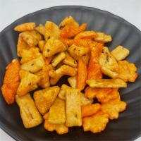 Tipo japonês biscoito crocante da grão dos biscoitos misturados sem glúten exóticos do arroz do alimento de petisco do arroz
