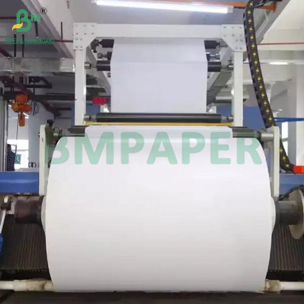 Rouleau Jumbo de Papier Thermique Couché Supérieur Noir 55gsm 65gsm 75gsm 80gsm