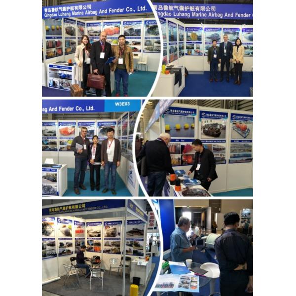 High Performance Pneumatic Rubber Fender For Ship Berthing And Docking 2m X 3.5m