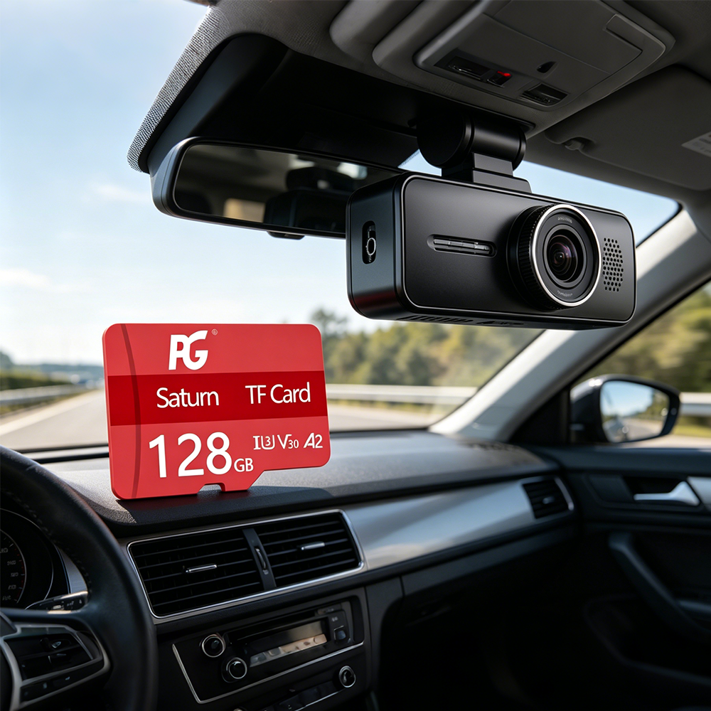 High-Speed V30 Video Class A2 Application Class TF Memory Card  SD Card with Large Capacity for Dash Cam and Surveillance