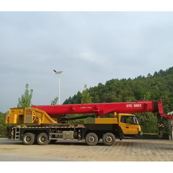 High Efficiency Used Mobile Cranes 50 Ton 2021 Model Sany STC500E5